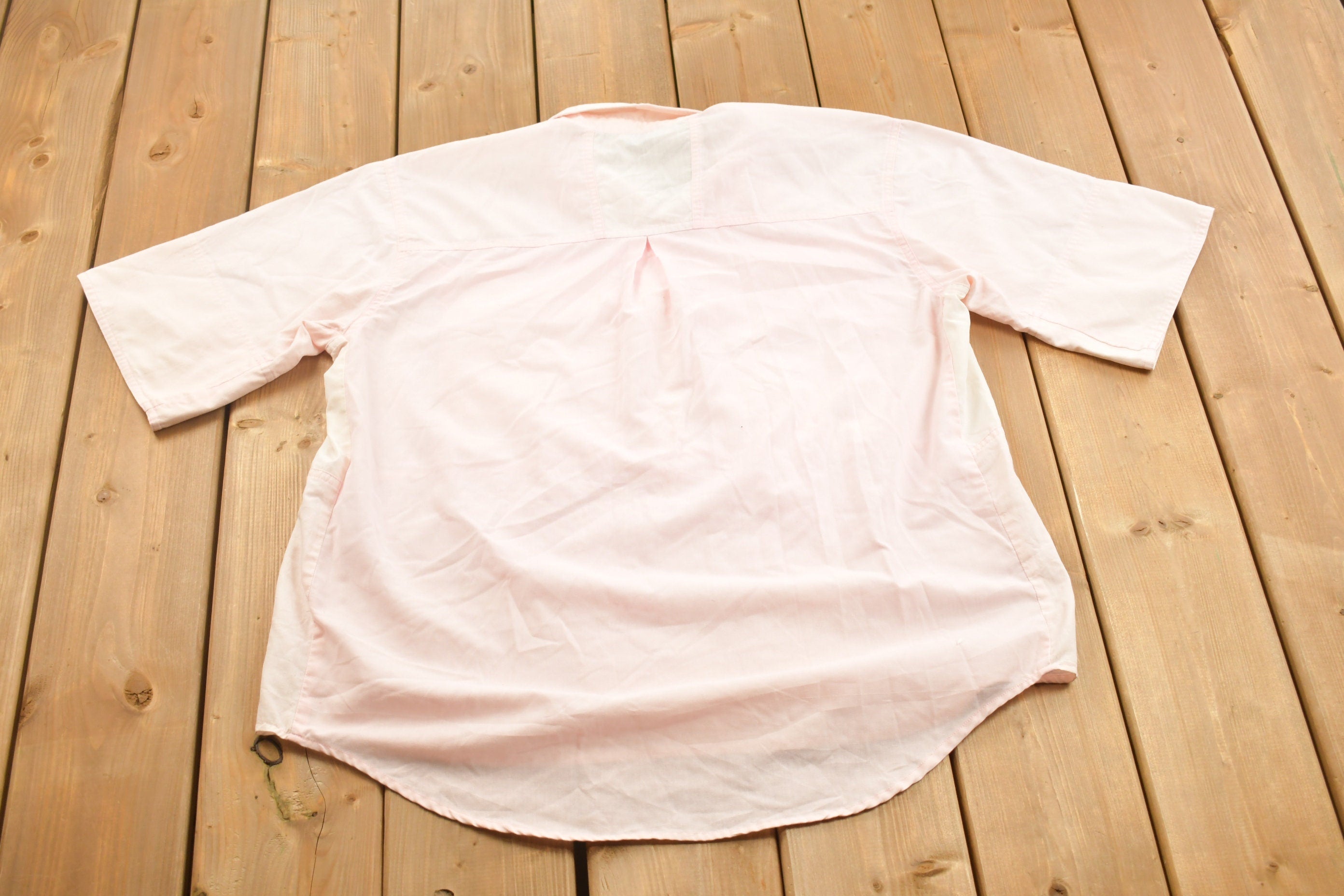 Vintage 1990s Laundered Lights Button Up Shirt