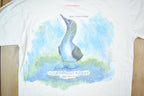 Vintage 1990s Galapagos Island Blue Footed Bobby Souvenir T-Shirt