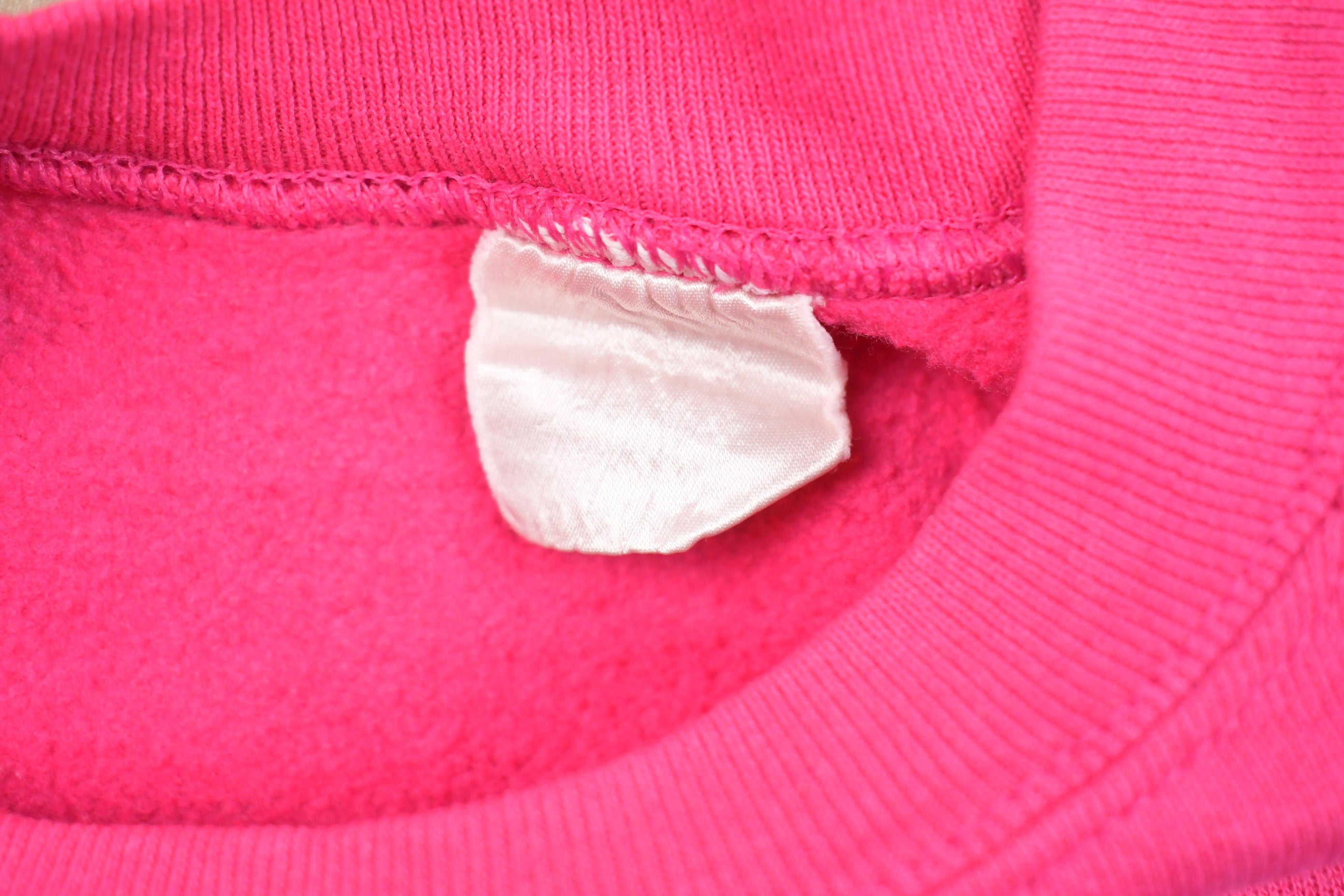 Vintage 1980s Pink Raglan Crewneck Sweatshirt