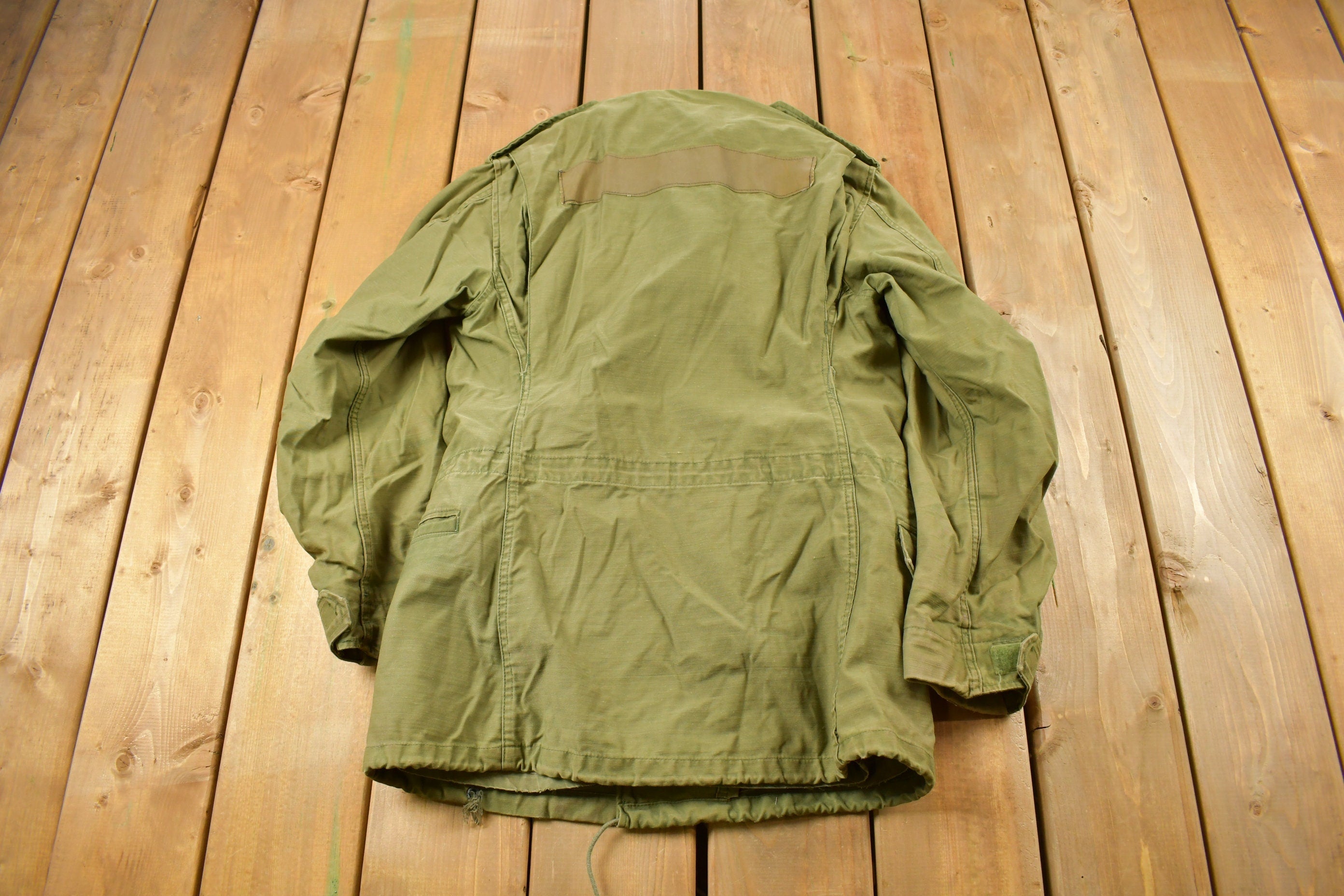 Vintage 1980s Army Military Field Jacket