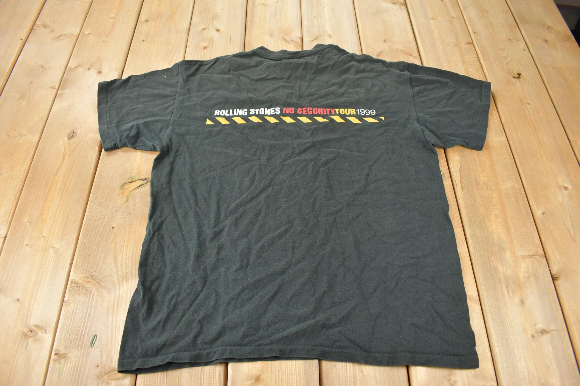 Vintage 1999 The Rolling Stones No Security Tour Band T-shirt
