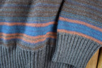 Vintage 1990s Hudson North Knit Abstract Pattern Crewneck Sweater Mens S