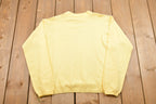 Vintage Euro Flash Yellow Knitted Sweater