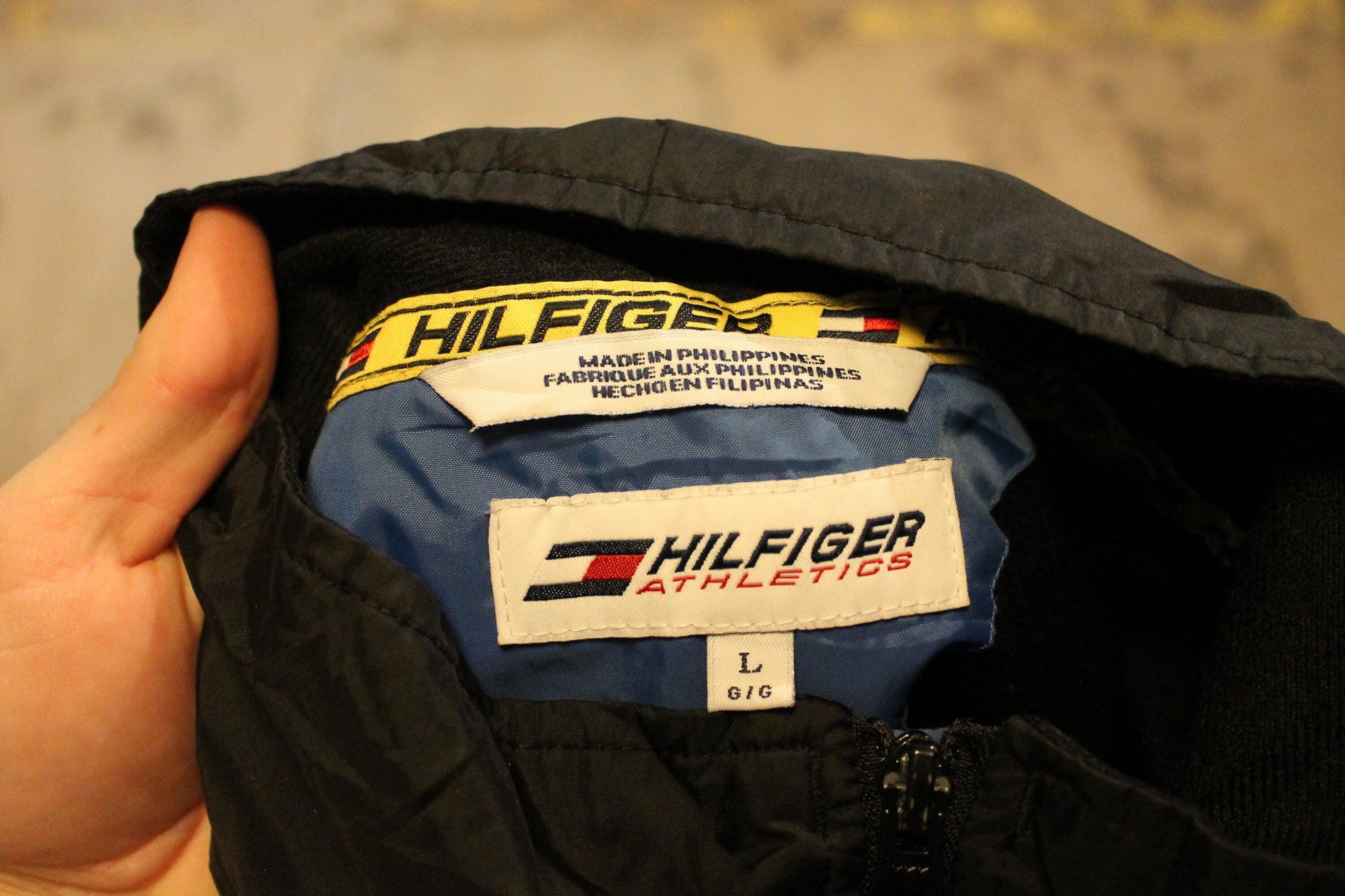 Vintage 1990s Tommy Hilfiger Athletics Windbreaker
