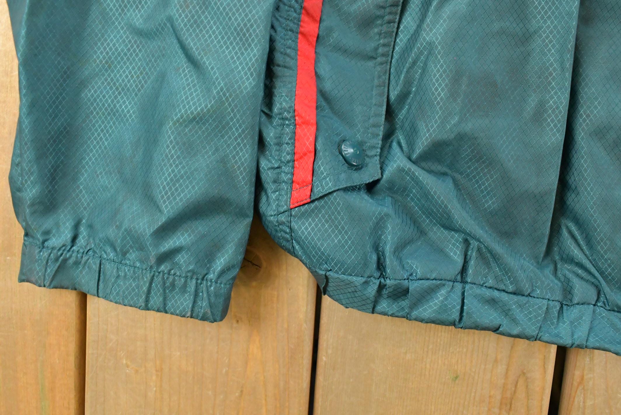 Vintage 1990s Columbia Sportswear Full Zip Windbreaker Jacket Men's Medium