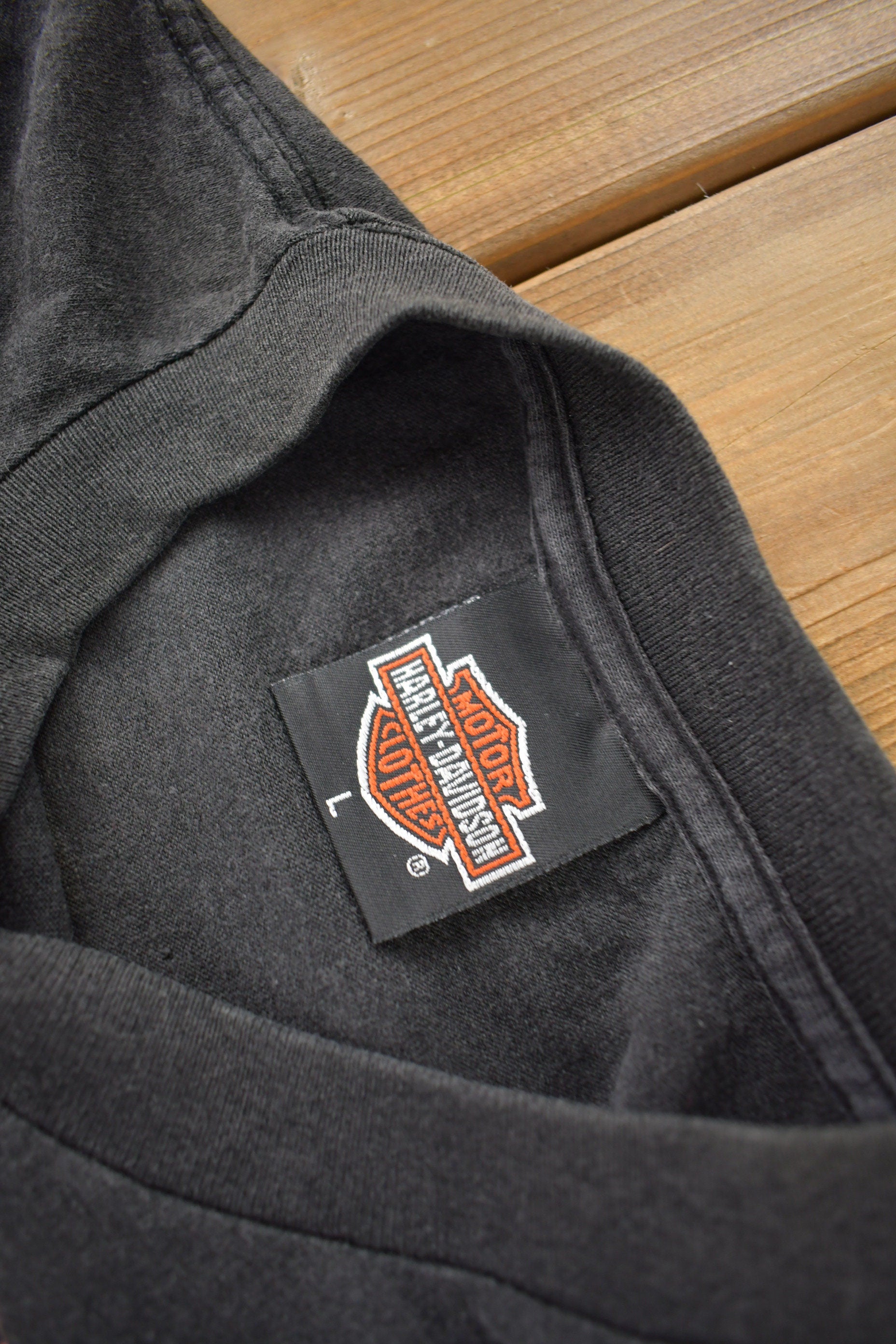 Vintage 1993 Harley Davidson Motorcycles Factory & Museum York Pennsylvania Single Stitch Graphic T-Shirt Made In USA