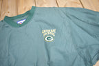 Vintage 1990s Green Bay Packers NFL Logo 7 Windbreaker Jacket
