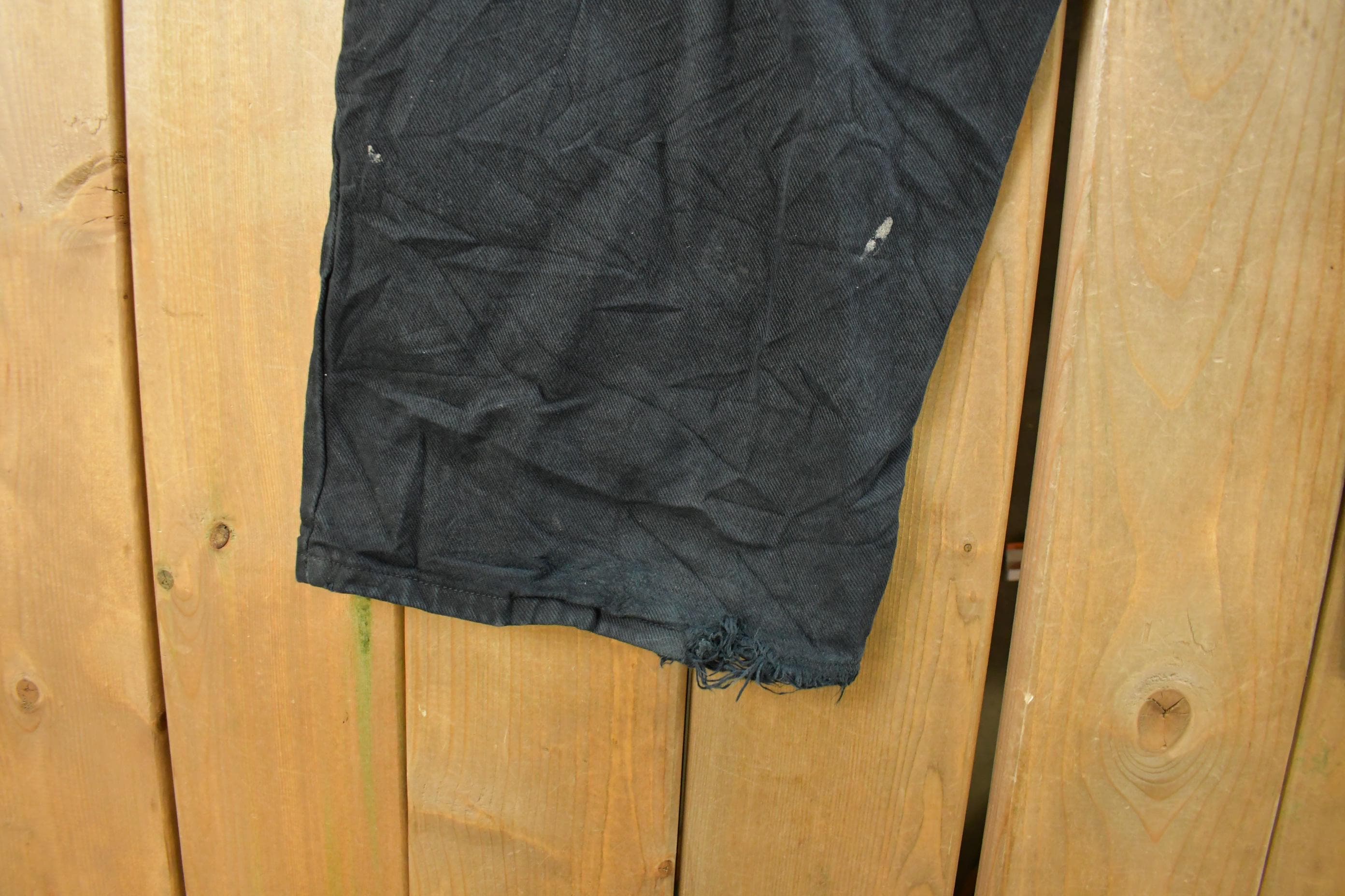 Vintage 1990s Levi Silver Tab Loose Wide Leg Denim Jeans Men's 42 x 32
