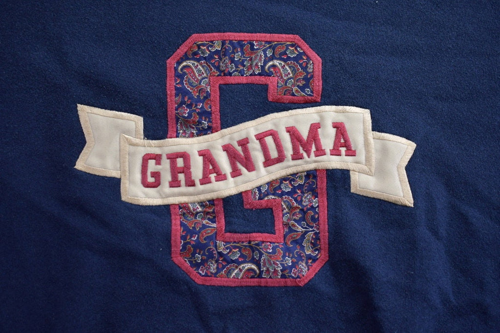 Vintage 1990s Cute Grandma Crewneck Sweater