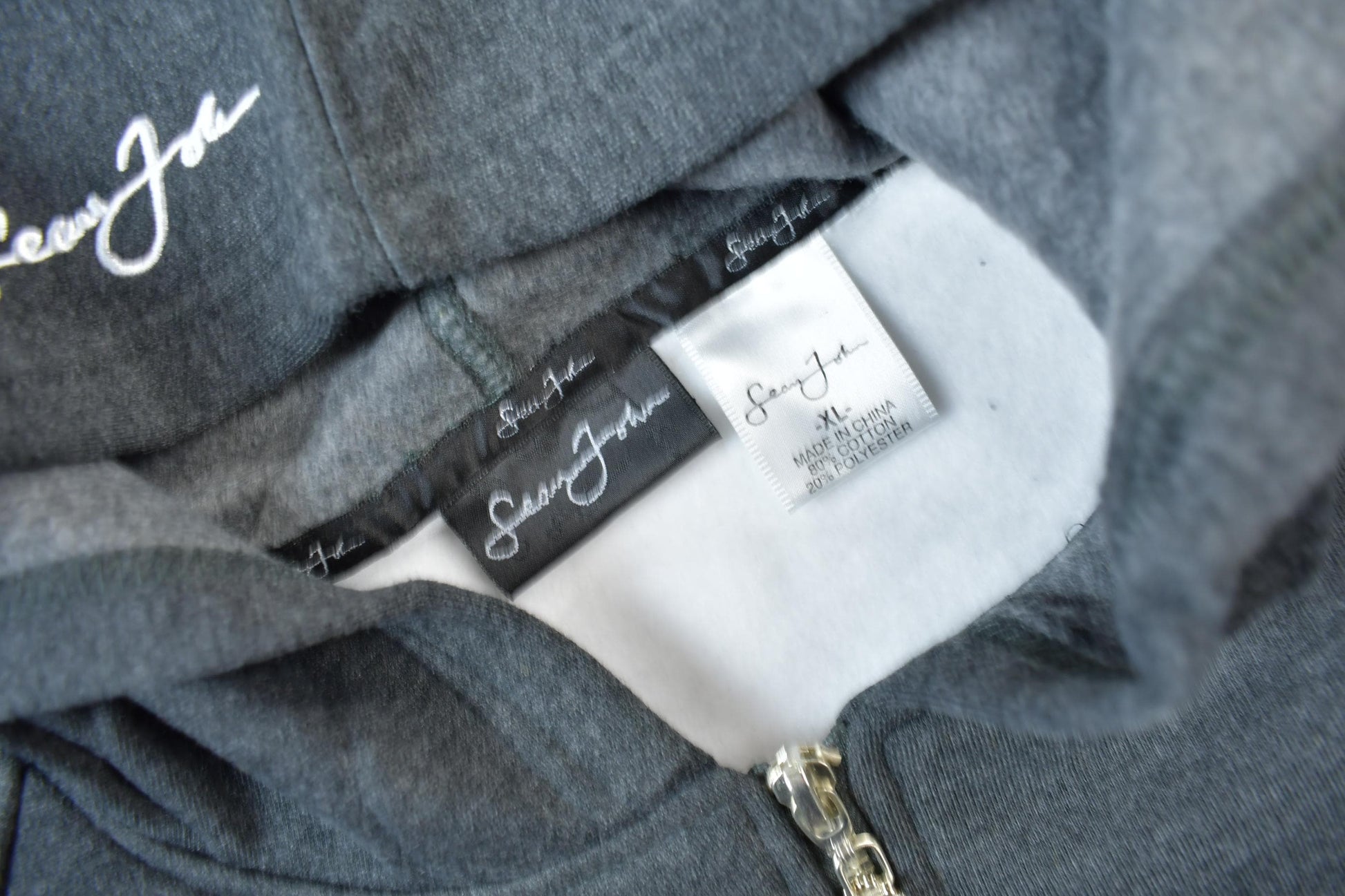 Vintage Deadstock Y2K Sean John Embroidered Hoodie & Pants Set Size XL