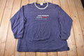 Vintage 1990s Hilfiger Athletics Embroidered Crewneck Sweatshirt Size XXL