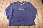 Vintage 1990s Hilfiger Athletics Embroidered Crewneck Sweatshirt Size XXL