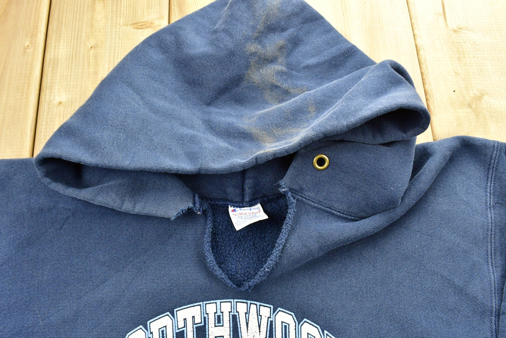 Vintage 1990s Northwood University Champion Reverse Weave Hoodie