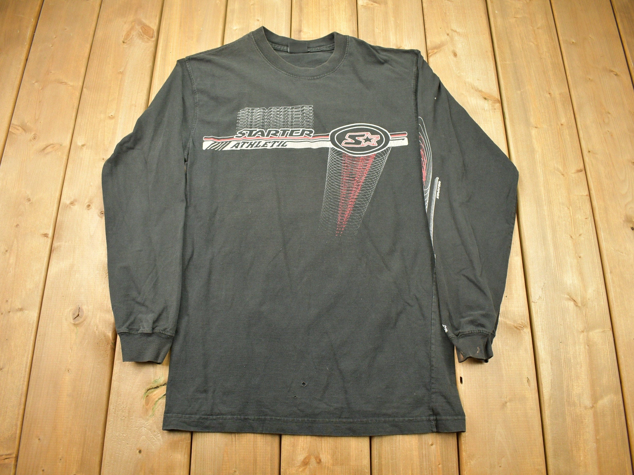 Vintage 1990s Starter Sportswear Long Sleeve T-Shirt