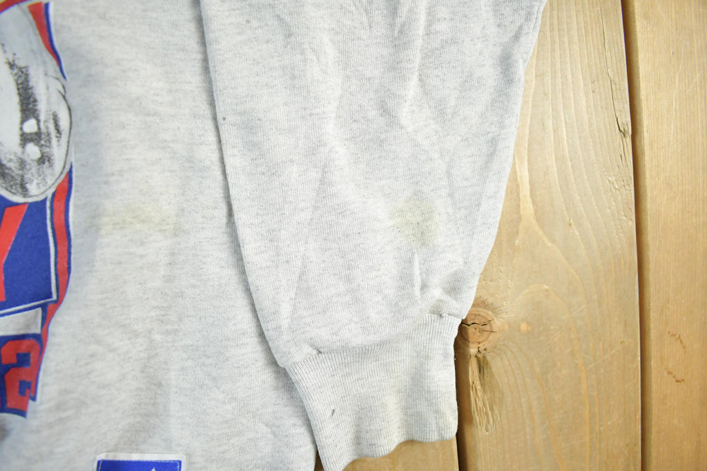 Vintage 1990s NFL Buffalo Bills Jim Kelly Crewneck Sweatshirt Men's Large