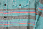 Vintage 1990s Wrangler X Long Tails Western Button Up Shirt Mens L