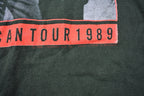 Vintage 1989 Rolling Stones Steel Wheels Graphic Band T Shirt