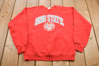 Vintage 1980s University of Ohio State Buckeyes Graphic Collegiate Crewneck