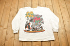 Vintage 1990s Floral Graphic Crewneck Sweater