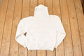 Vintage 1990s Russell Nebraska Text Logo Graphic Print Hoodie Sweatshirt Men's S