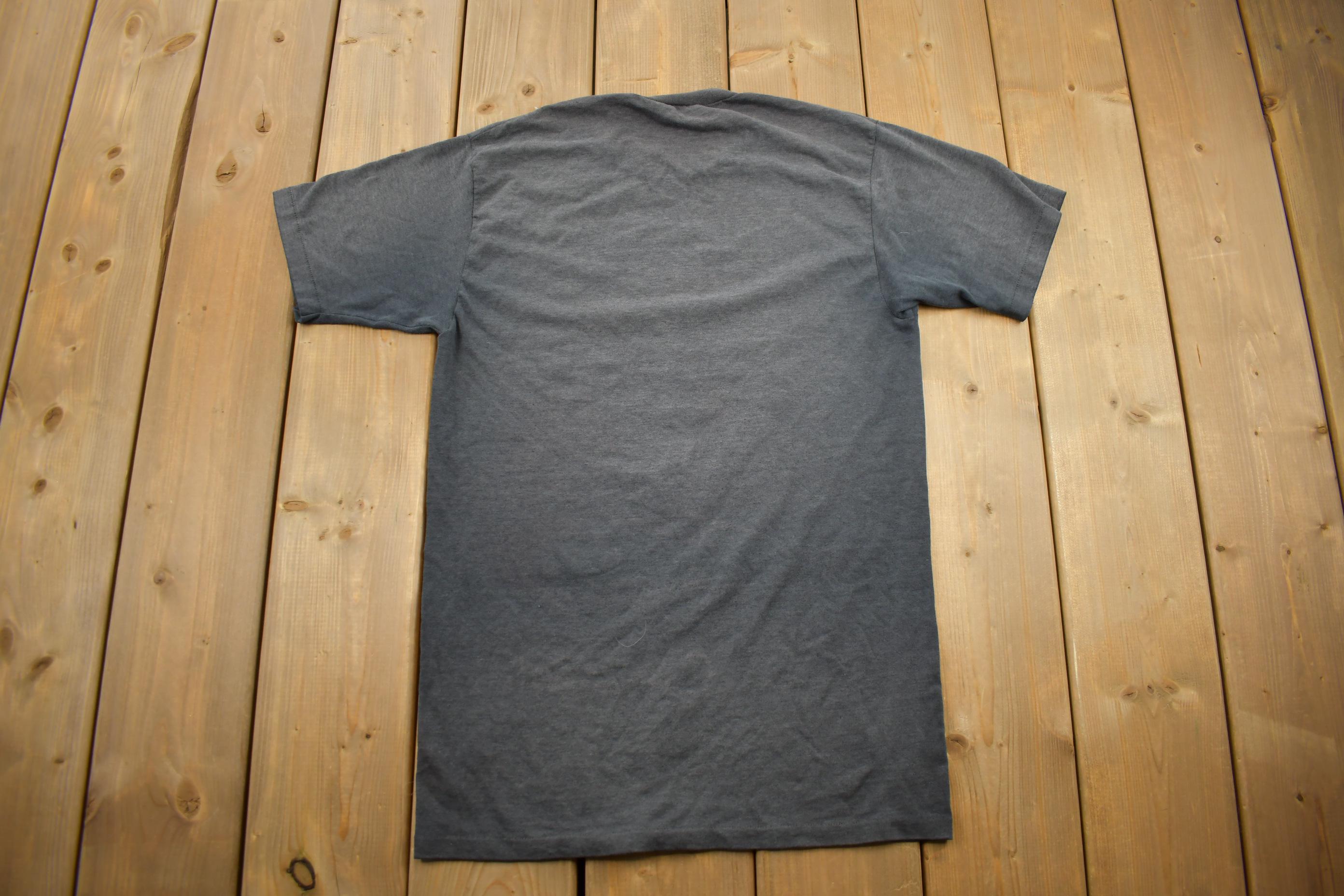 Vintage 1980s UVIC Champs Intramurals Single Stitch Graphic T-Shirt Made In USA