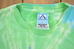 Vintage 1990s Columbus Zoo Graphic Tie Dye Souvenir T Shirt