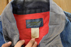 Vintage 1980s Osh Kosh B'Gosh Denim Full Zip Jacket Men's L