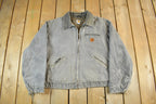 Vintage 1990s Carhartt Detroit Jacket Blanket Lined Men's 2XL
