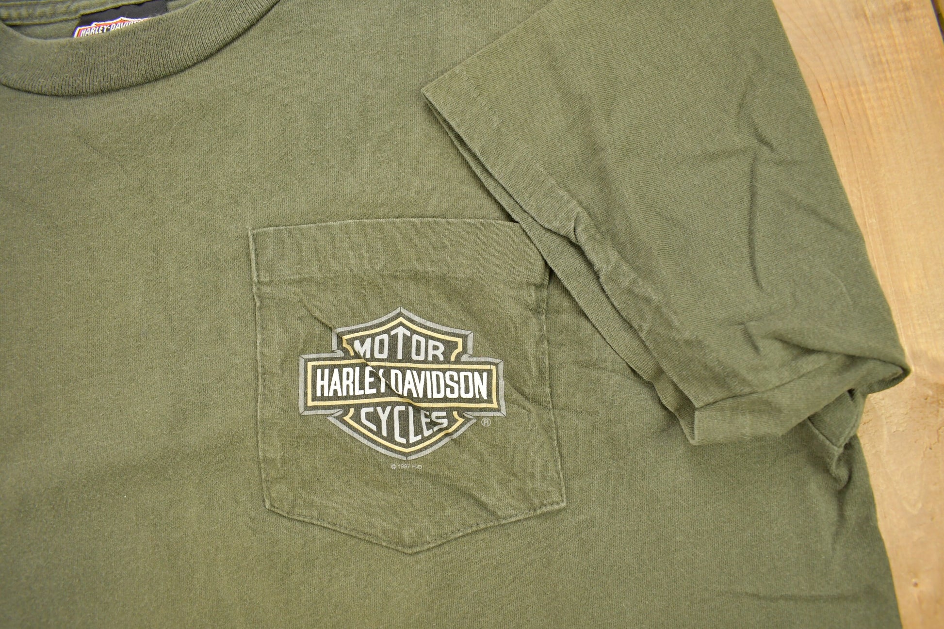 Vintage 1997 Harley Davidson Melbourne Florida T-Shirt