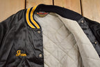 Vintage 1980s Pla-Jac by Dunbrooke Marshfield Wisconsin Swamp Satin Bomber Jacket