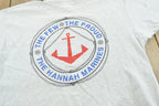 Vintage 1990s Hannah Marines Tugboat Promotional T Shirt Mens L