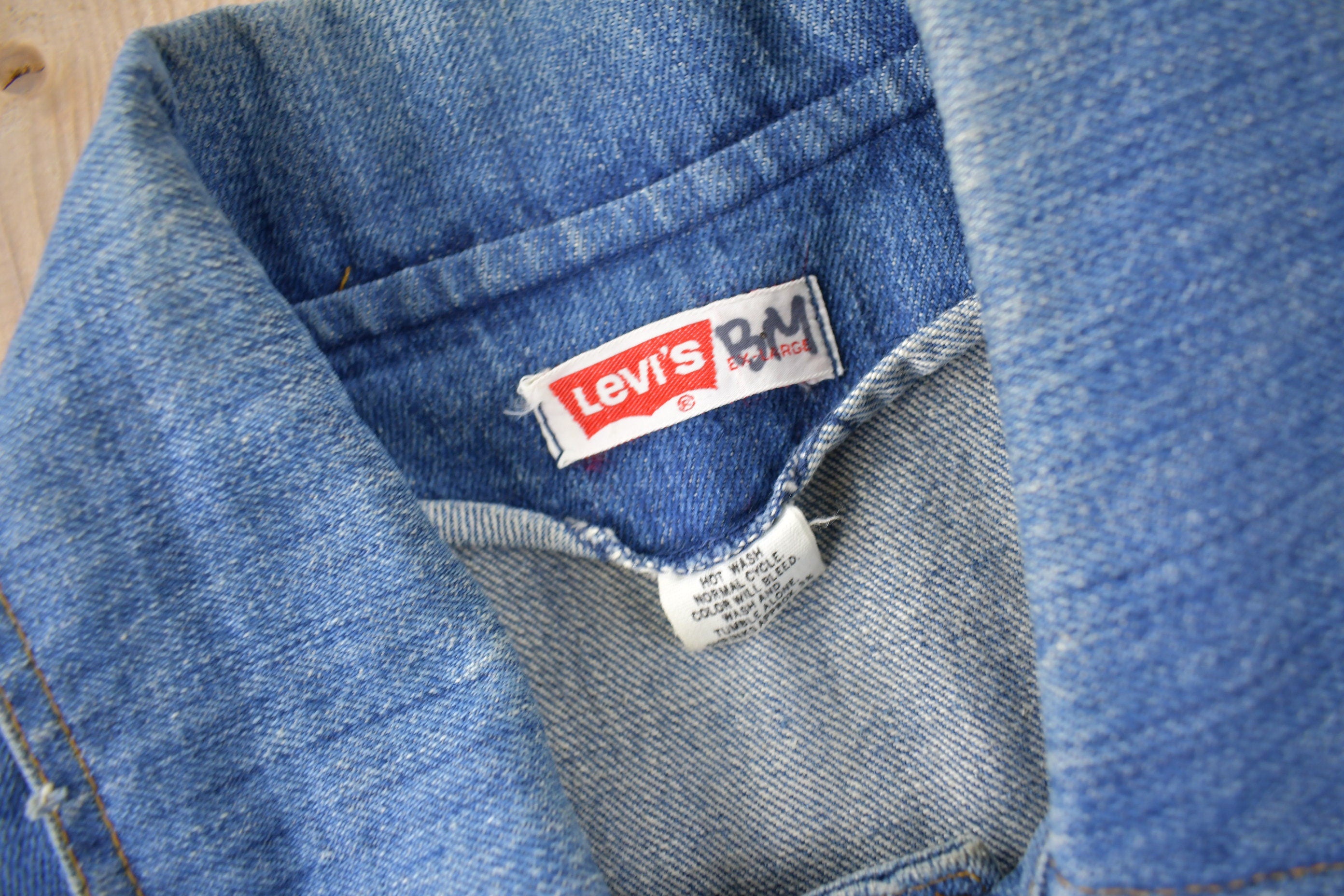 Vintage 1970s Levi's Orange Tab Western Style Button Up Jacket