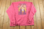Vintage 2004 Kenny Chesney Guitars And Tiki Bars Tour Band Long Sleeve T-shirt