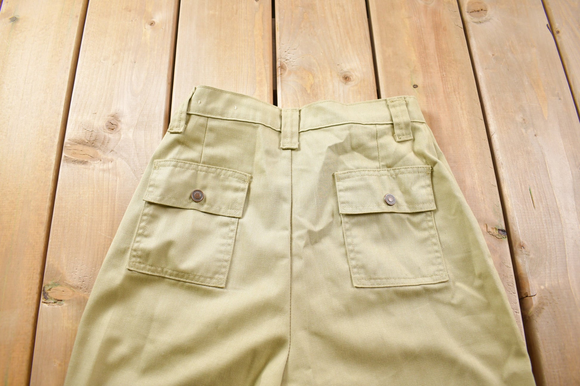 Vintage 1980s Khaki Pants Size 28 x 36