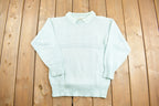 Vintage 1980s Actif Collared Knit Sweater