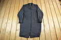 Vintage 1990s Lauren Ralph Lauren Silk Button Up Trench Coat Women's XL