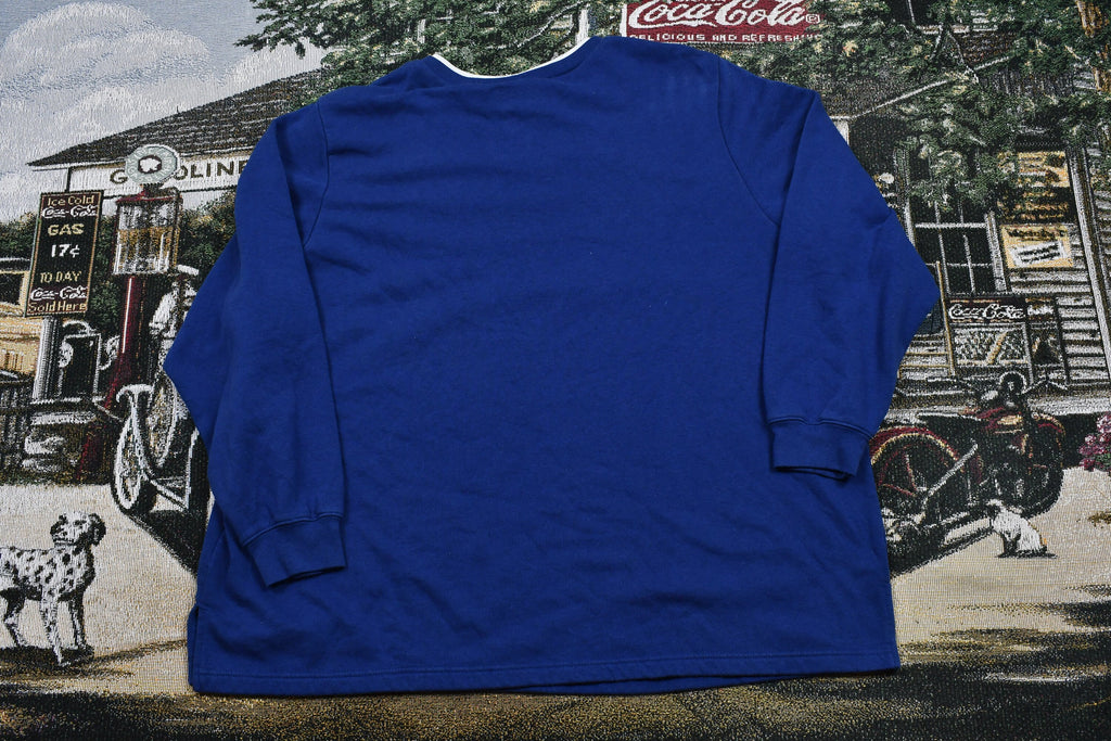 Vintage 1990s Blair Apparel Embroidered Crewneck / Vintage Nature Sweatshirt / Floral Graphic Sweatshirt / Streetwear / Grandma