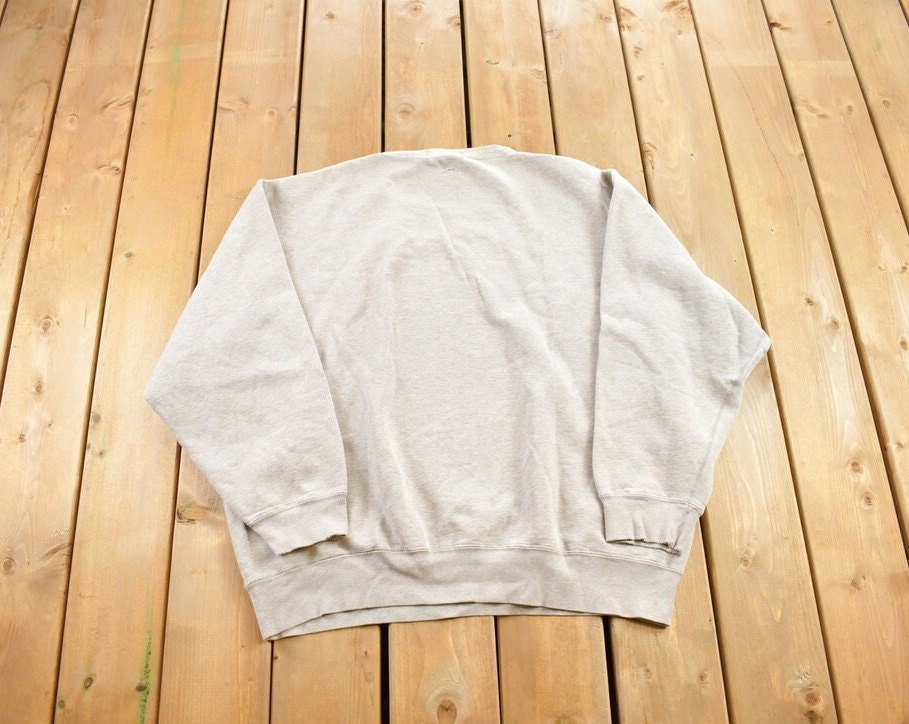 Vintage 1990s Polo Ralph Lauren Grey Crewneck