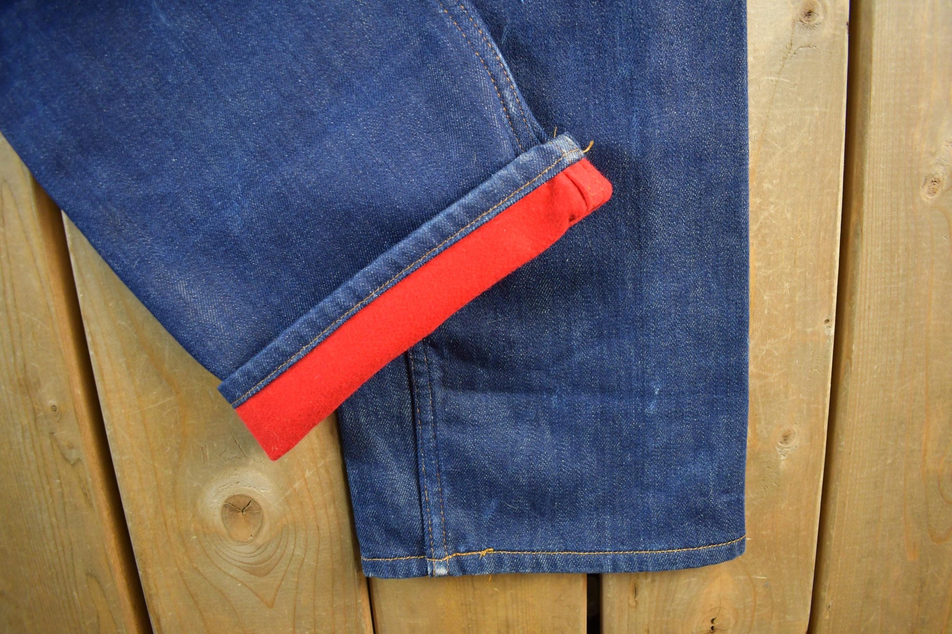 Vintage 1980s Levi's Orange Tab Lined Denim Jeans Women's 28 x 32