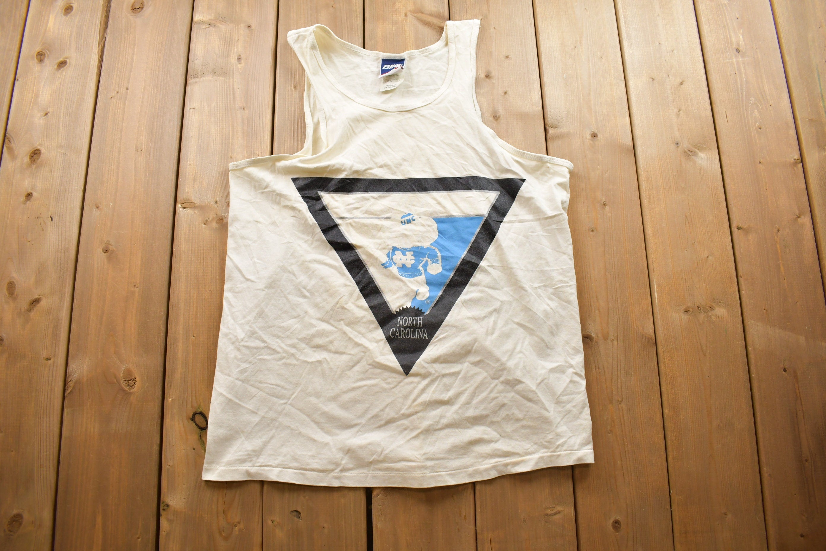Vintage 1990s University Of North Carolina Collegiate Tank Top