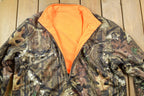 Vintage Military Style Real Tree Style Full Zip Up Camo Sweater Jacket