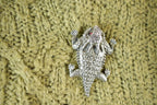 Vintage 1980s Graffiti Olive Cable Knit Quarter Button Collared Sweater Womens L