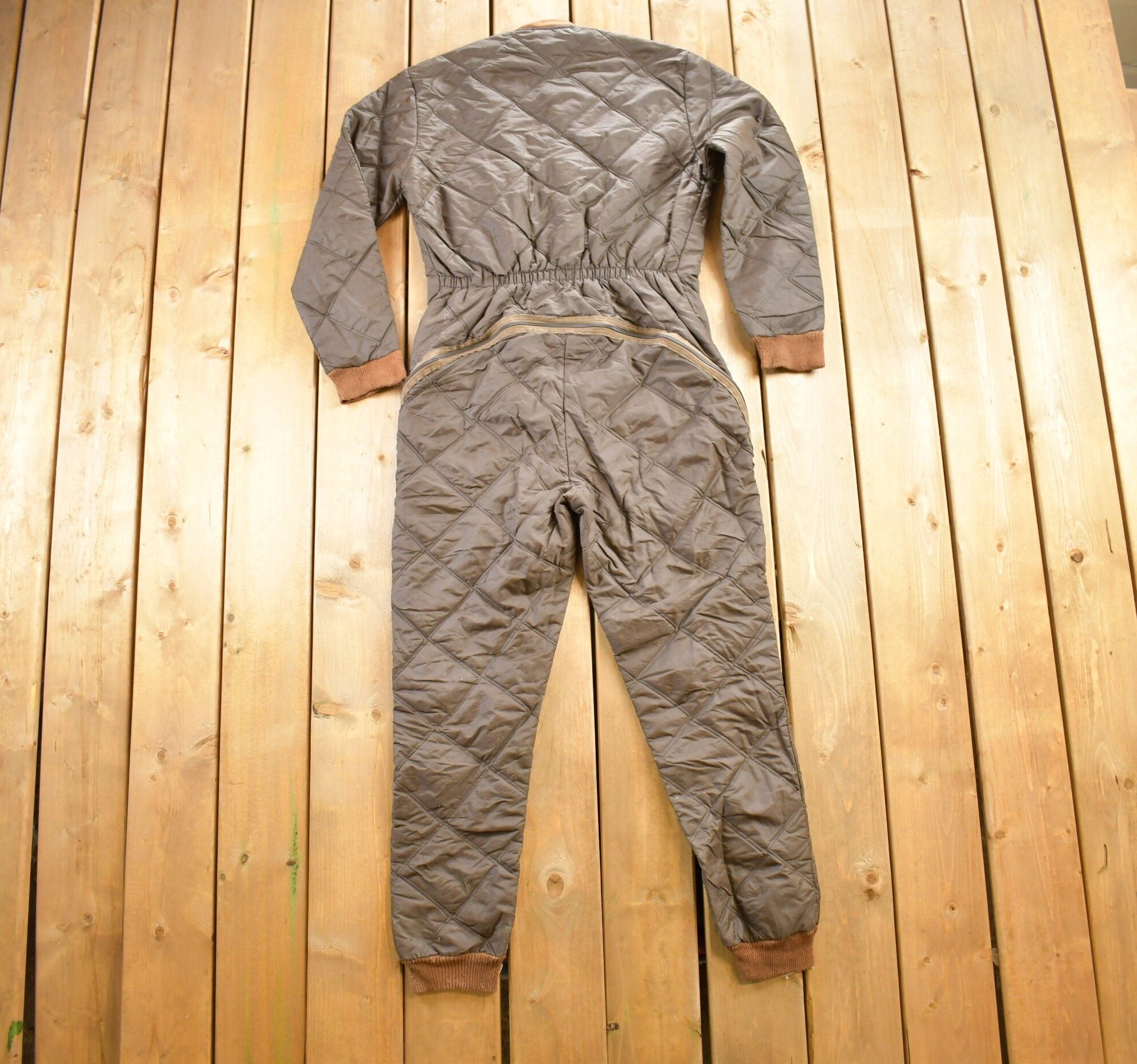 Vintage 1980s Sears Wearmaster Jumpsuit Size 36 x 30