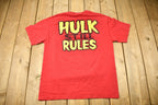 Vintage 2001 Hulkamania Hulk Hogan Graphic Wrestling T-shirt