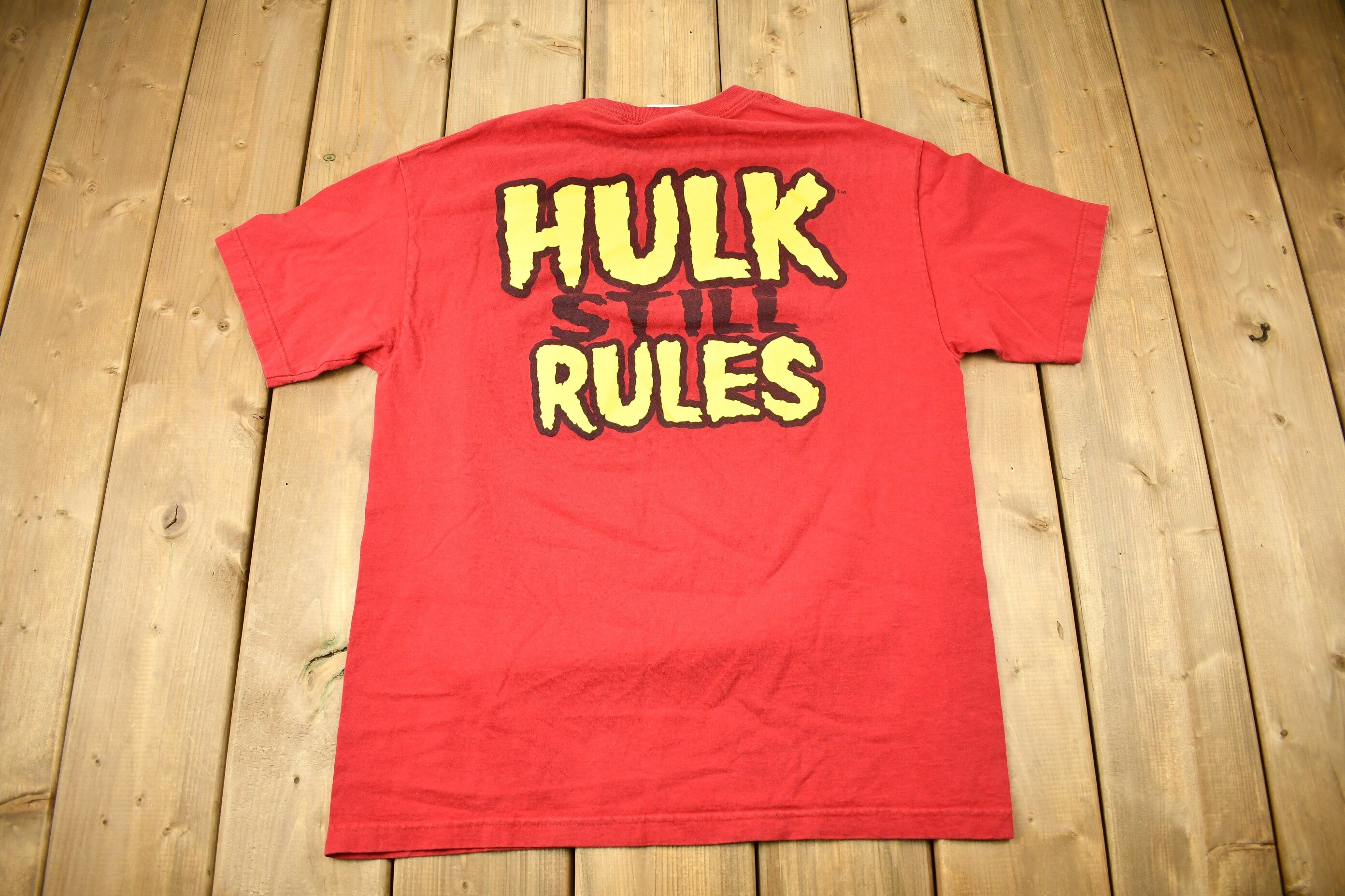Vintage 2001 Hulkamania Hulk Hogan Graphic Wrestling T-shirt