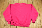 Vintage 1990s Butterfly Floral Graphic Cute Crewneck Sweater