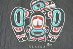 Vintage 1990s Alaska Aztec Souvenir Travel T-Shirt Men's L