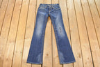 Vintage Deadstock Y2K Miss Me Bedazzled Low Rise Jeans Women's Size 26x31