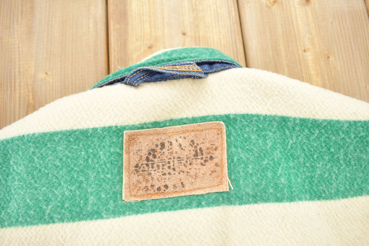 Vintage 1980s The Hudsons Bay Levi's Reversible Jean Jacket