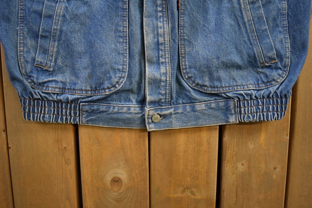 Vintage 1980s Levis Denim Jean Jacket / Vintage Denim / Streetwear / Vintage Fall Outerwear / Fall Jacket / Levi's denim
